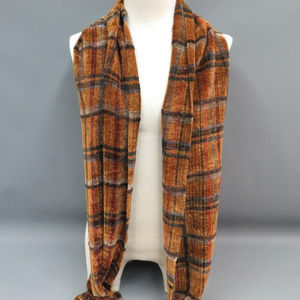 Loominus Woodstock Handwovens Chenille Scarf